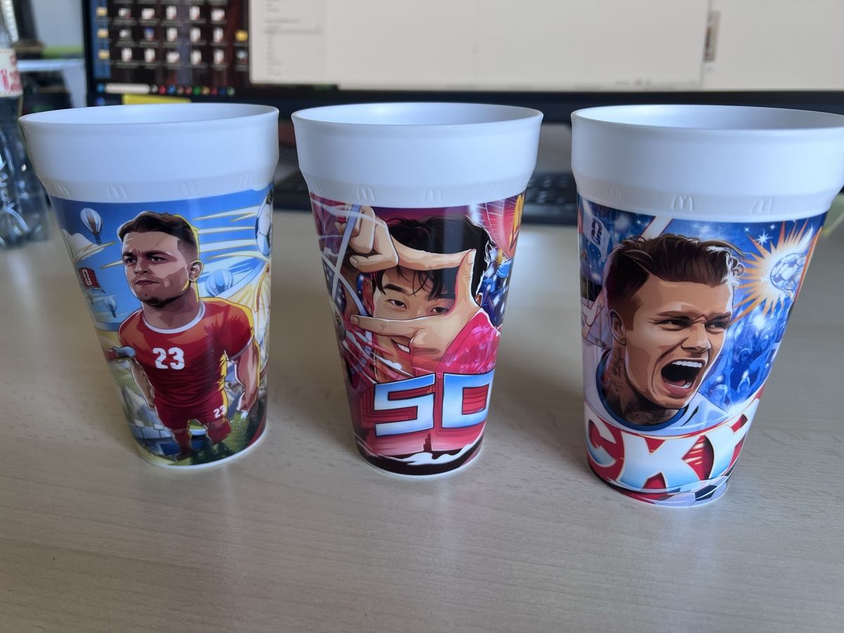 Mc Donald's Gläser: McDonald‘s Becher – Neu (gemäss Beschreibung) aus Büron von the_k2dl