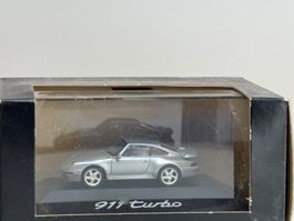 CH-Herpa Porsche 911 Turbo silbern