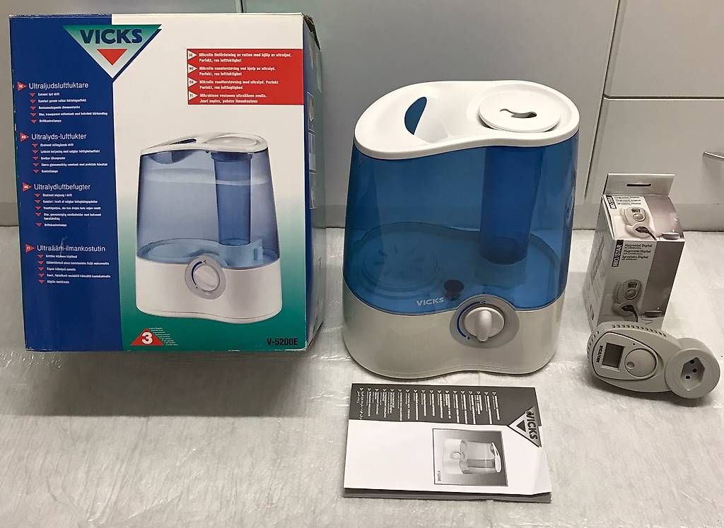 Umidificatori d'aria: Vicks Ultraschall-Luftbefeuchter – Usato da Brugg AG venduto da dom_b2bg