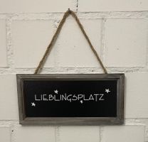Shabby- Schild Lieblingsplatz