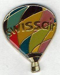 Swissair Placchette & Badge: Swissair Ballon – Usato da Hinterkappelen venduto da Schampus