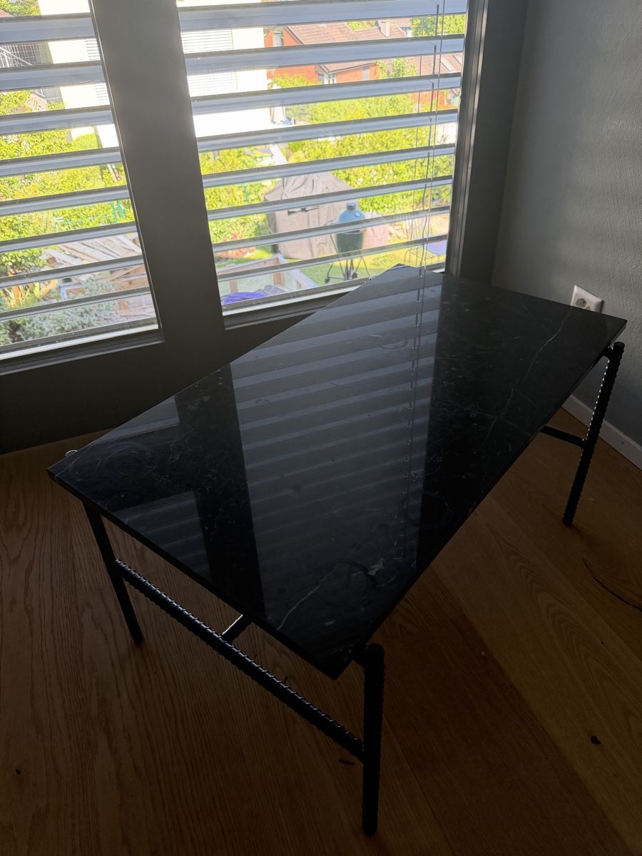 Tavoli: Hay Rebar Coffee Table / Beistelltisch - schwarzer Marmor – Usato da Andelfingen venduto da reggatta_de_blanc 3