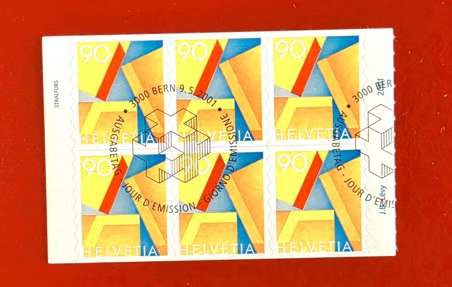 Tous les timbres: A POST 1026 MARKENHEFT 72 LINKE HÄLFTE 2001 ET – Neuf (Voir description) à Düdingen par Quartierstrasse