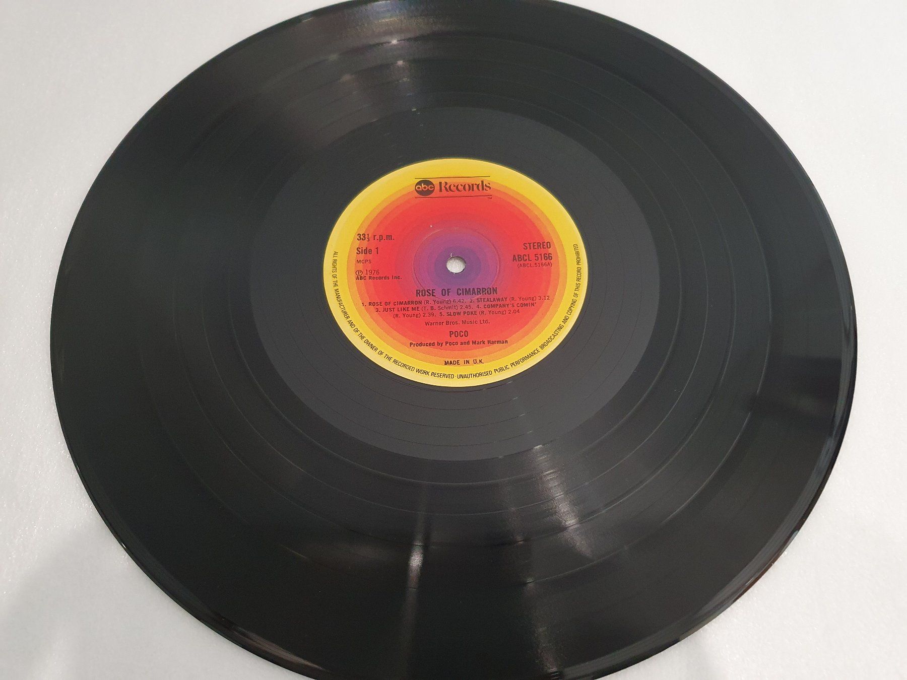 Schallplatten: Poco – Rose Of Cimarron – Gebraucht aus Uster von Vinyl-Leidenschaft 3