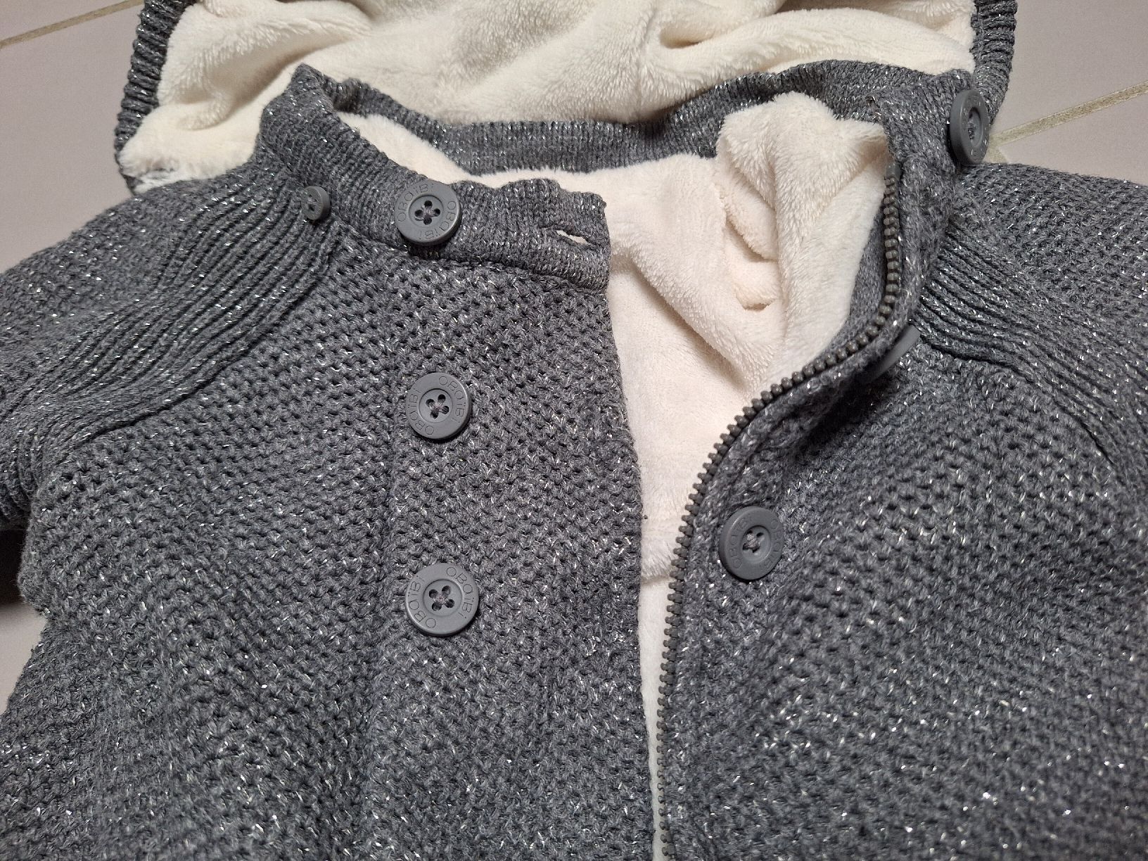 Jacken & Mäntel: gefütterte Strickjacke 86 – Gebraucht aus Sissach von Nothing123 2