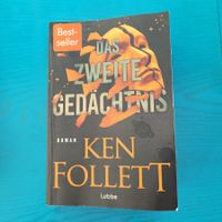 Ken Follett- Das zweite Gedächtnis/mit orangem Seitenschnitt