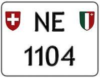 Insegne: Plaque moto NE 1104 – Nuovo (secondo la descrizione) da Boudevilliers venduto da ENCHERES-PLAQUES-NE