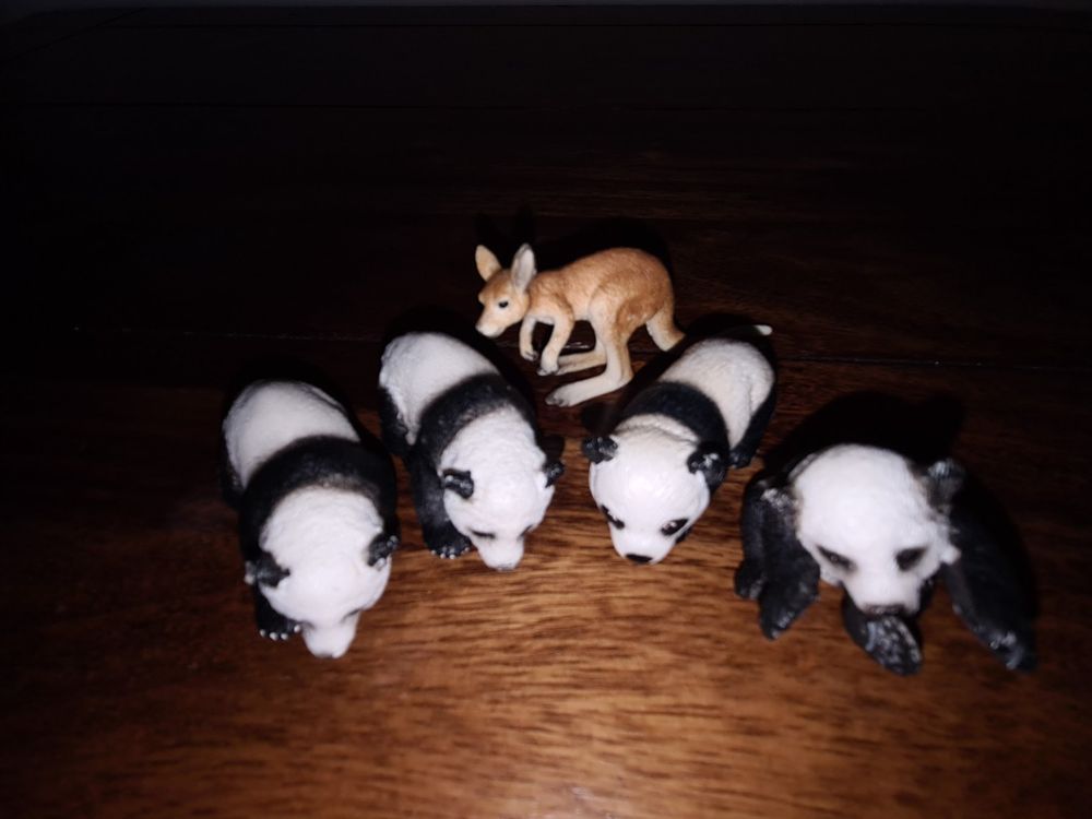 Schleich Tiere Set Panda und Känguru | Kaufen auf Ricardo