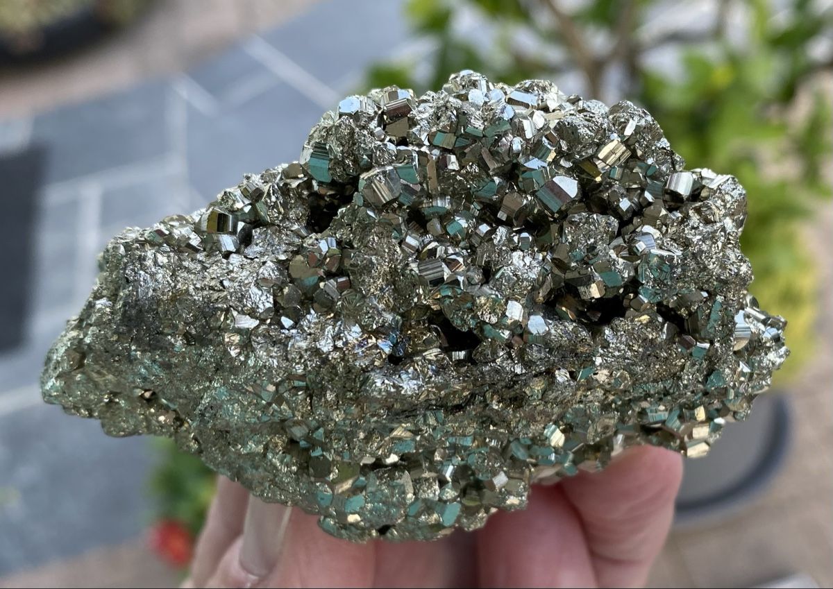 Mineralien & Heilsteine: Schöner Pyrit  – Gebraucht aus Selzach von 321compac 4