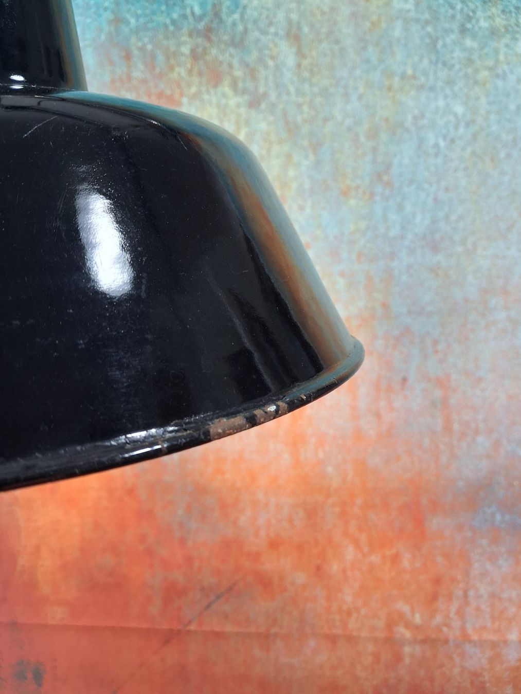 Lampen: Restaurierte Emaille Industrie Lampe – Gebraucht aus Winterthur von lampenretter 2