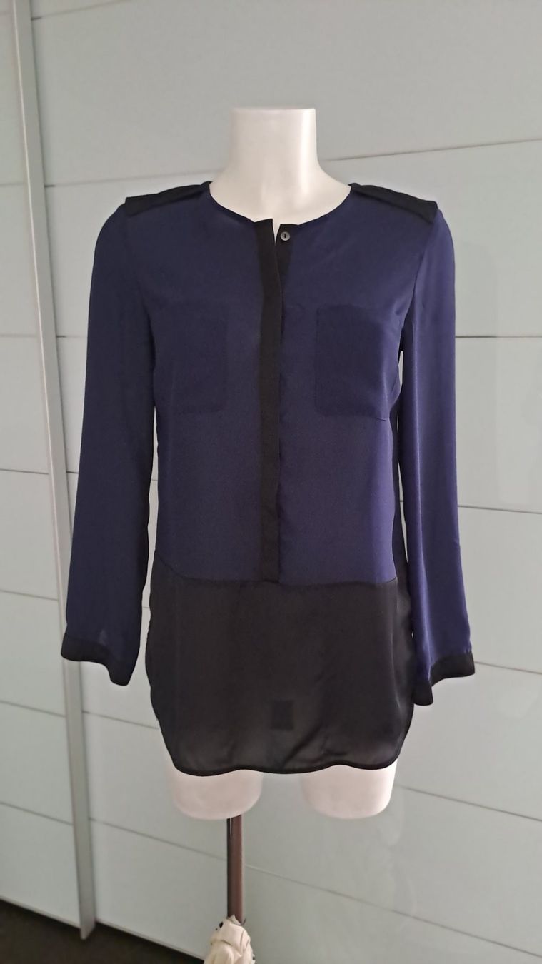 Camicette: Elegante Damenbluse "Eyecatcher" Gr. S/36 - nightblue – Nuovo (secondo la descrizione) da Horgen venduto da Carambel 1