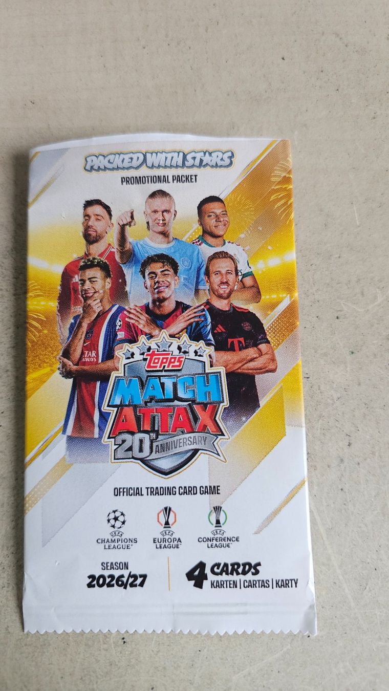 Topps Carte collezionabili: Match Attax 2026/27 – Nuovo e nell'imballaggio originale da Zug venduto da alt_9p2z 5