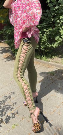 Puma by Rihanna Leggings con fianchi tgS/L-nuovi