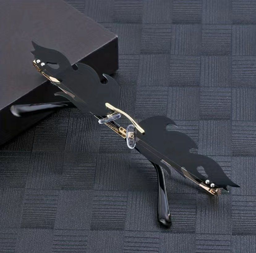 Brillen & Gläser: Candy Flame Brille, Gadget, Meme Glasses, Schwarz, Black – Neu und originalverpackt aus Winterthur von YaV 3