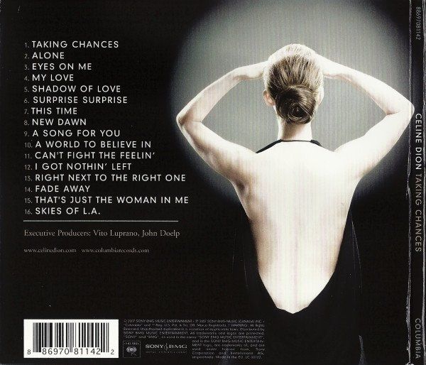 CDs: Celine Dion - Taking Chances [COLUMBIA] – D'occasion à Unterbäch par eqlut 1
