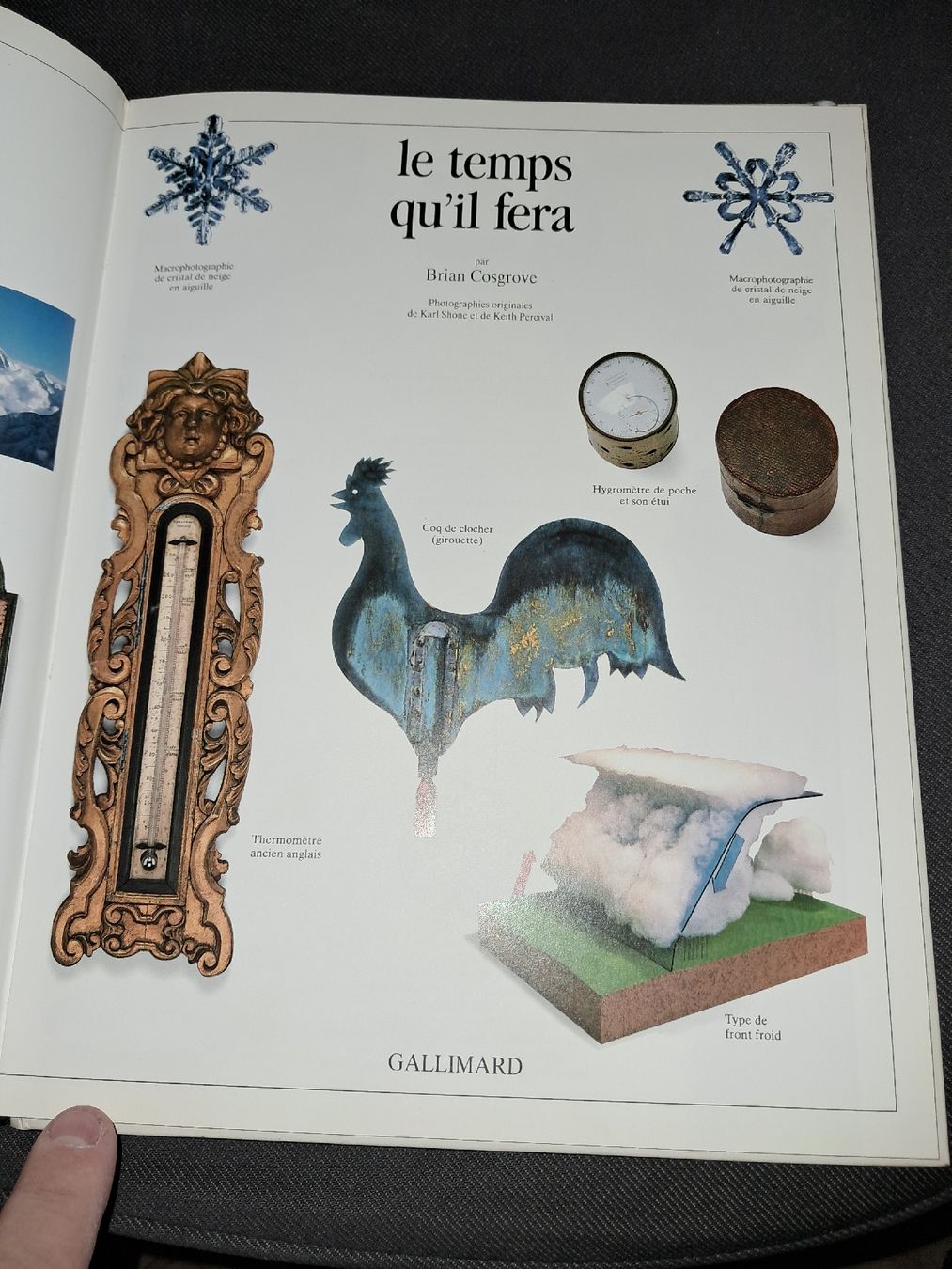 Libri: Le temps qu'il fera – Usato da Le locle venduto da juliensaran 2
