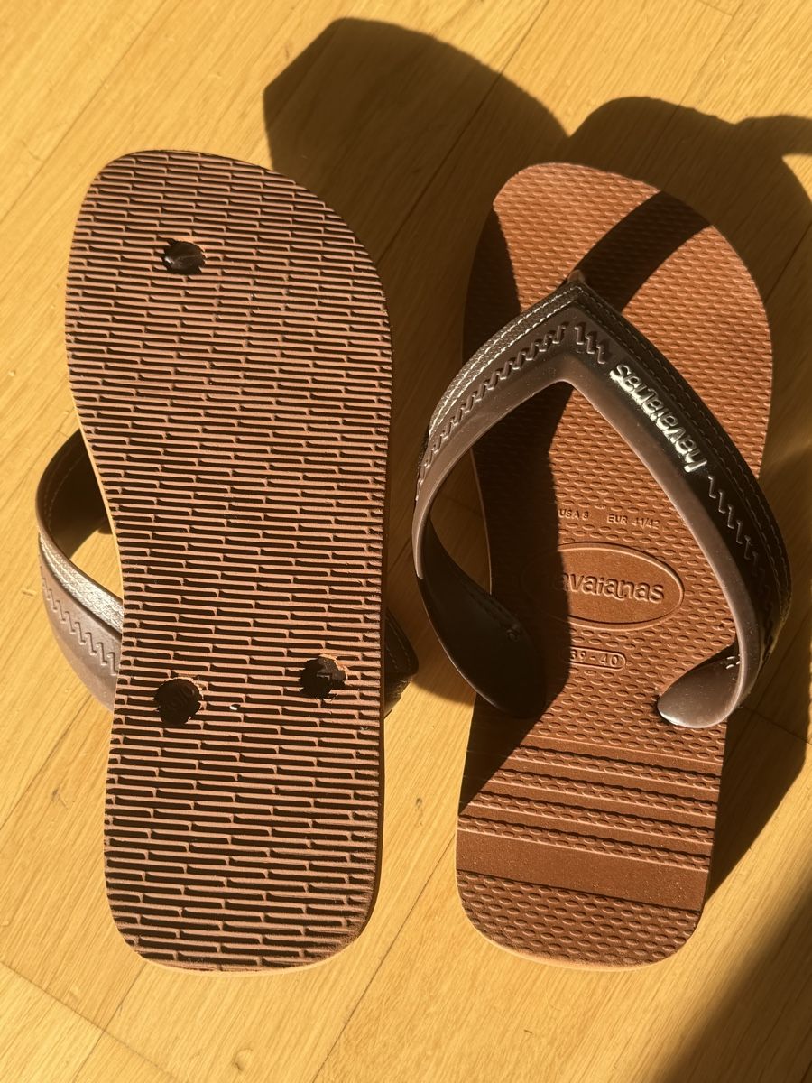 Havaianas Scarpe da uomo: Havaianas Brown Flip Flops: EU 39-40 – Usato da Adliswil venduto da rafabru_ipo 1