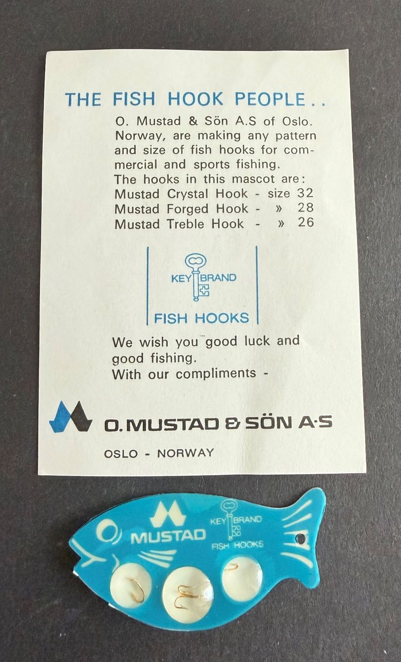 Esche: Hameçons Mustad poisson bleu vintage – Usato da Fleurier venduto da jea_j77g 2