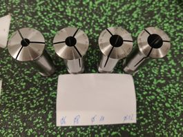 4Stk. Schaublin W20 Spannzangen 6 & 8 & 10 & 12mm