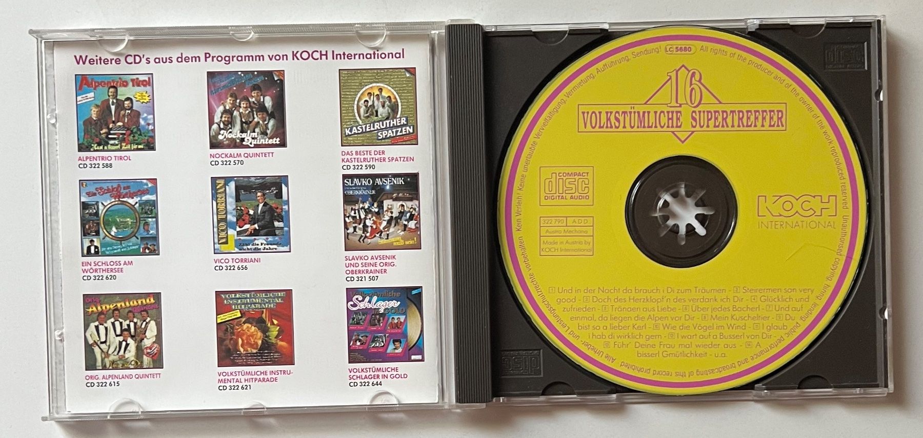 CD: 16 Volkstümliche Supertreffer – Usato da Näfels venduto da rottabi 2