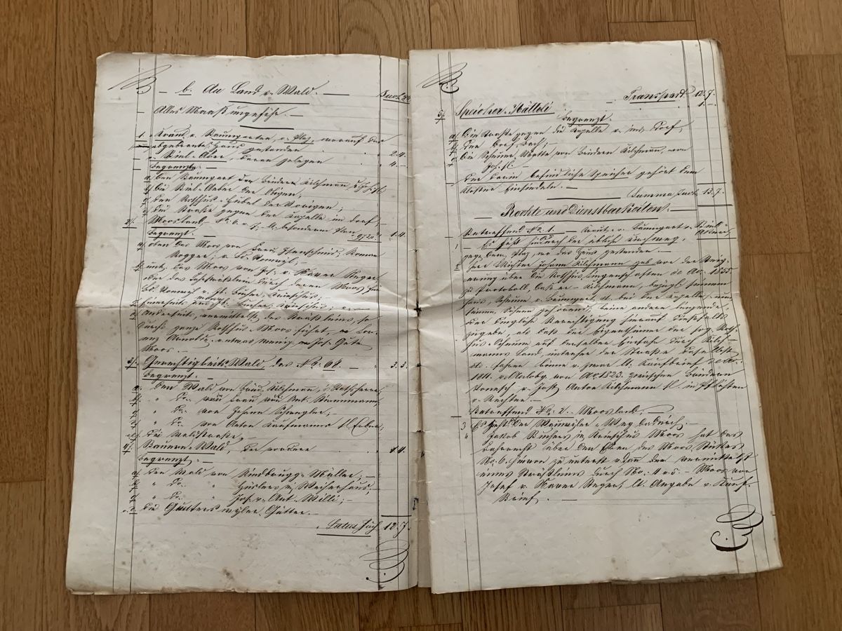 Dokumente: Alter Kaufbrief 1864 – Defekt aus Luzern von meistei 1