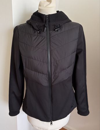 Woolrich schwarz Daunenjacke puffer ÜbergangJacke S 36 38
