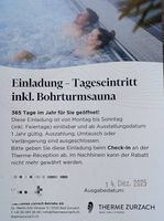 Therme Zurzach - Tageseintritt inkl. Sauna