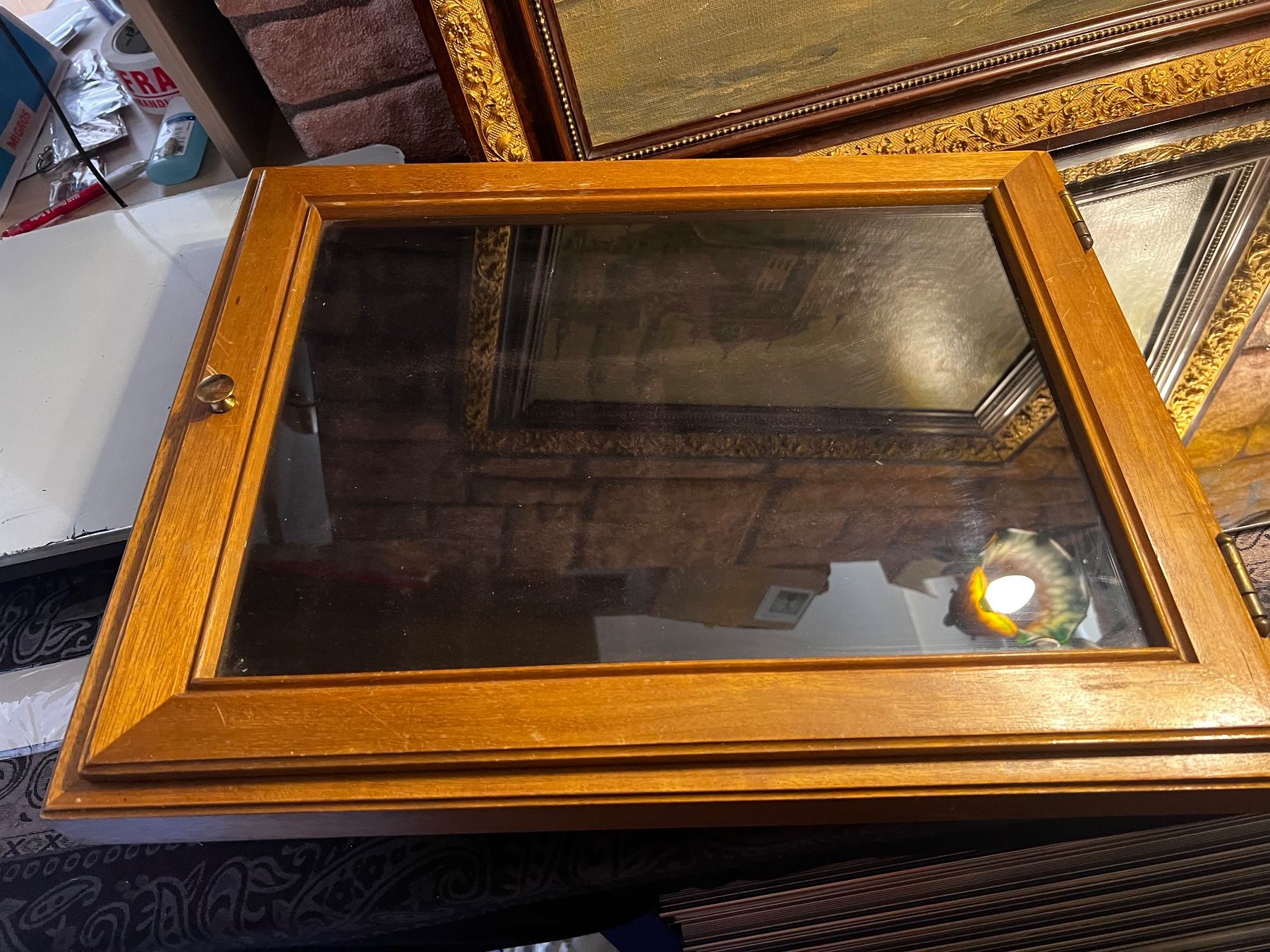 Vetrine: Holz-Vitrine/Schaukasten – Usato da Oberengstringen venduto da Djs
