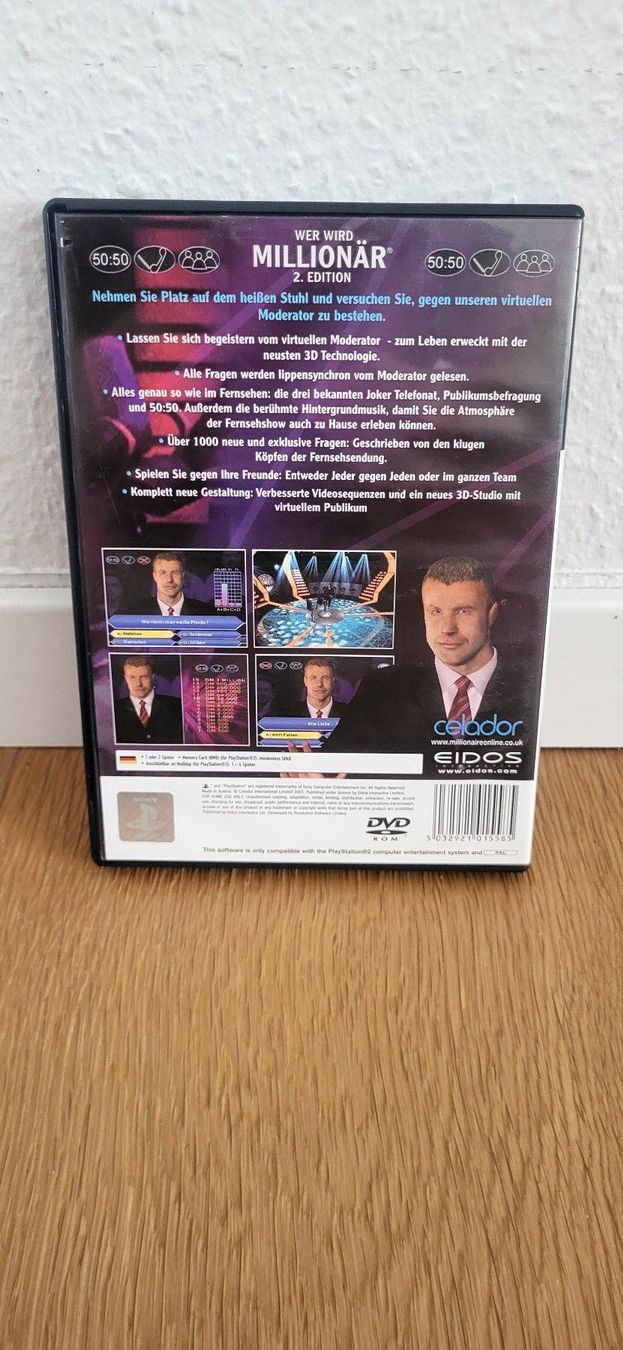 Sony Giochi: PS2 – Wer wird Millionär 2. Edition – Usato da Münsingen venduto da Heroism2010 1