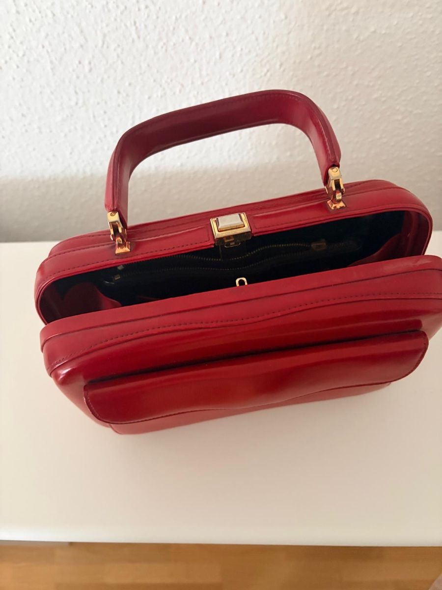 Borse da donna: Leder rote Tasche – Usato da Zürich venduto da str_nt5s
