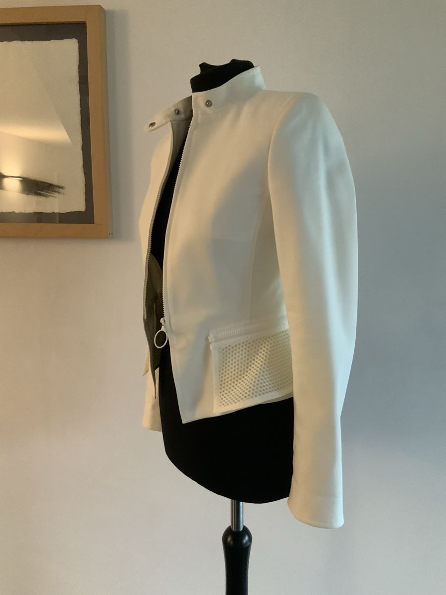 Akris Jacken: Akris Punto Jacke Weiss Gr. 32/34 – Neu (gemäss Beschreibung) aus Lotzwil von Figaro2003 1