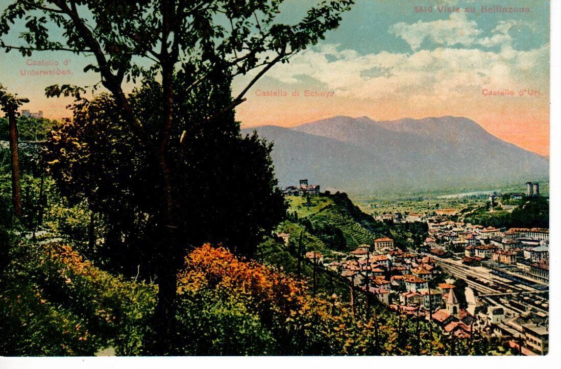 Cartoline postali: Bellinzona – Usato da Wolhusen venduto da Curver9