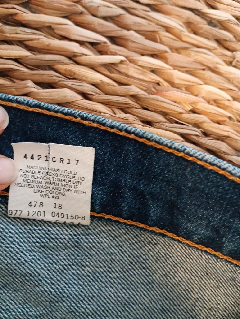 Jeans: Levi's 505 Boot Cut Jeans – Usato da Zürich venduto da Melianea 2