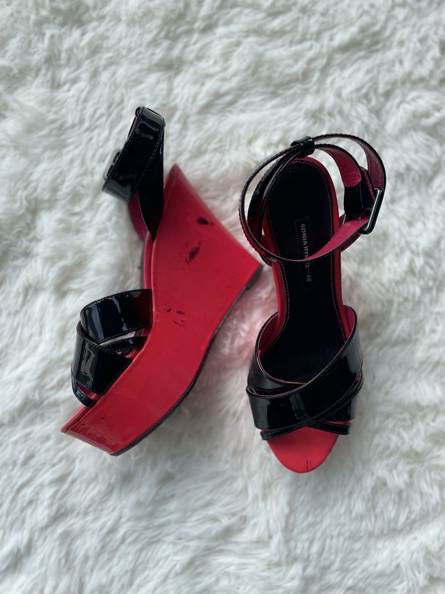 Sonia Rykiel Scarpe da uomo: Sonia Rykiel Talon Compensé T.37 edition limitée – Usato da Lausanne venduto da mau_6tnl 1