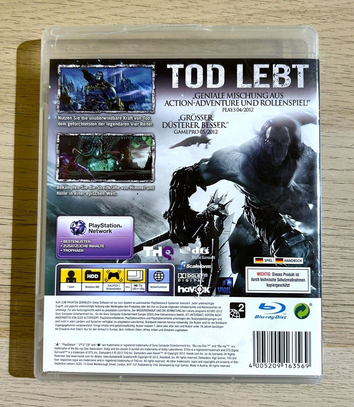 Sony Giochi: Darksiders 2 PS3 – Usato da St. Gallen venduto da Alpine.Arcade 1