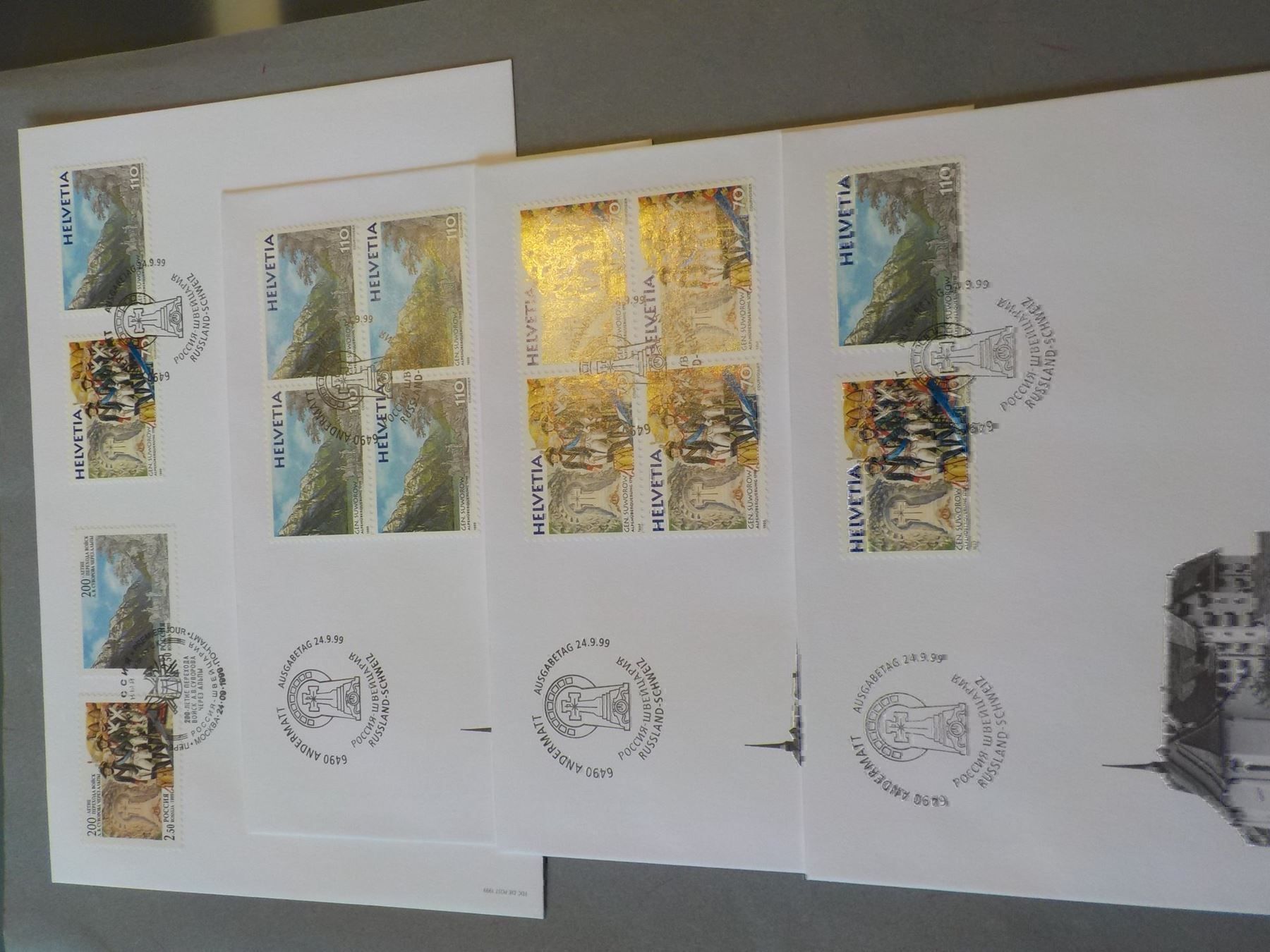 Alle Briefmarken: 1999, Sonderm. Gmeinschaftsausg.Russl/CH – Neu und originalverpackt aus Muri b. Bern von Ricardoverkauf