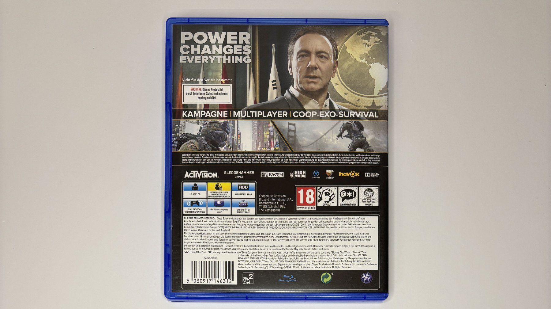 Jeux: PS4 - Call of Duty: Advanced Warfare – D'occasion à Allschwil par Bullach 2