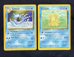 Golduck and Psyduck Pokémon set (LC) - 43/110 & 88/110