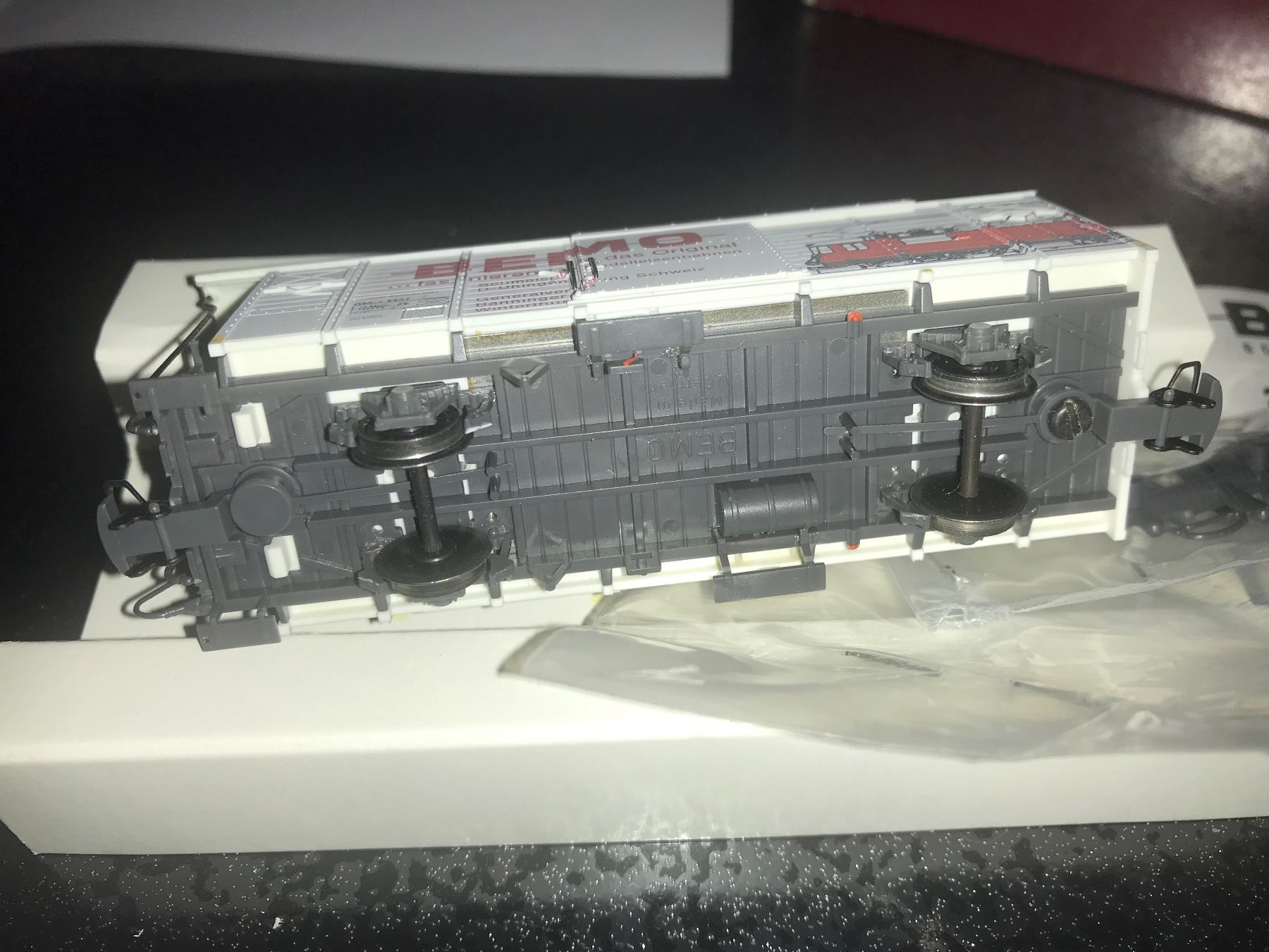 Bemo Modellini di ferrovie: Bemo , Gbk-v 5607 der RhB mit OVP – Usato da Glis venduto da 1Hector1 3