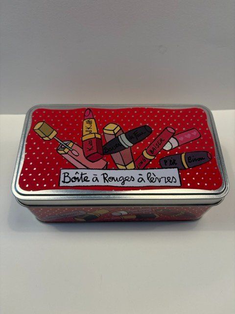 Make-up: Blechdose Rouge Lipstick Design – Usato da Basel venduto da dav_b5gb