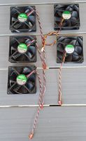 ***** Sortiment von 5x Lüfter für PCs oder andere Geräte
