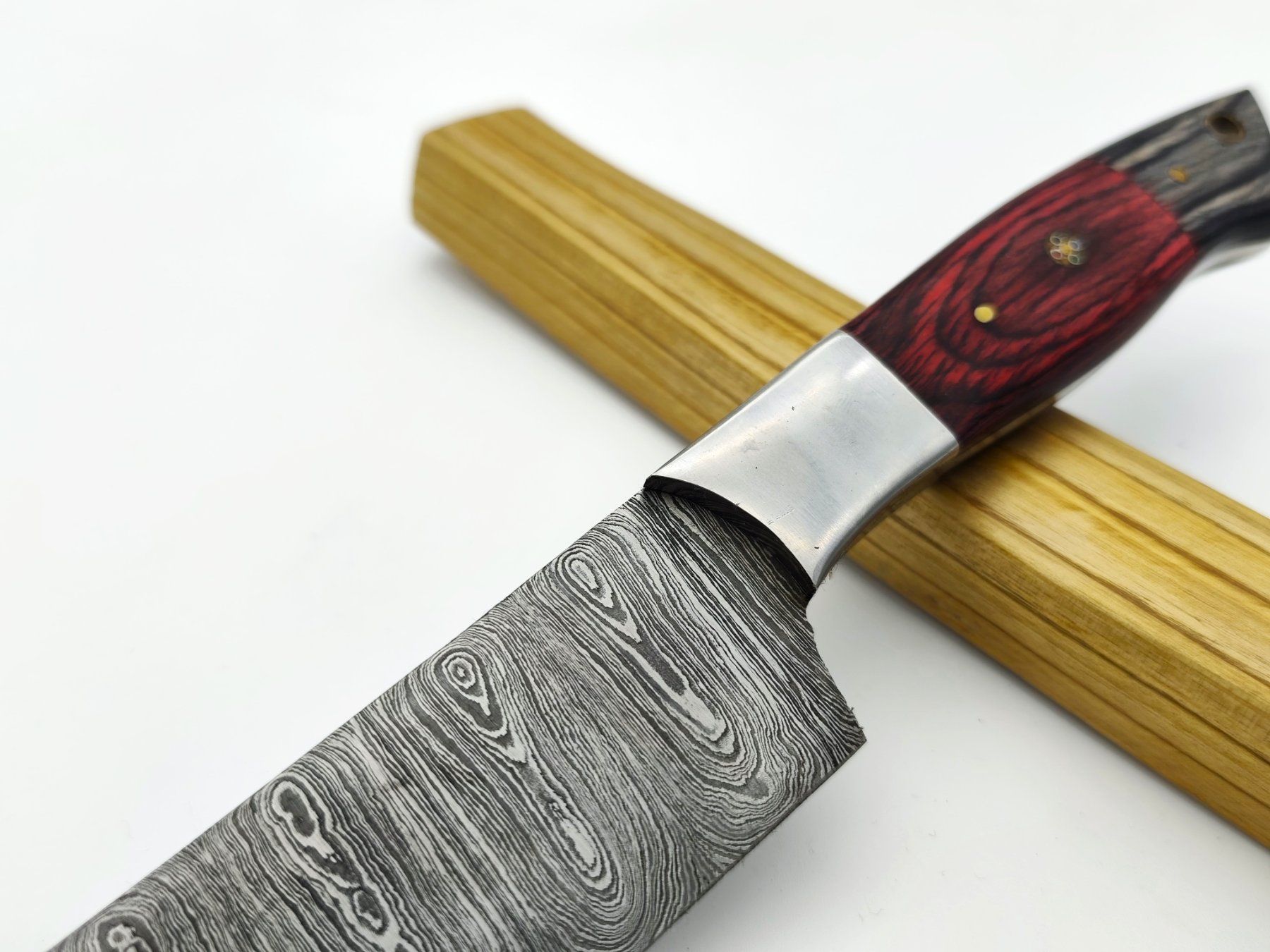 Küchenmesser: GEPRÜFT B Damast Messer Chefmesser Knife Damastmesser – Neu und originalverpackt aus Arlesheim von Premius_1 7