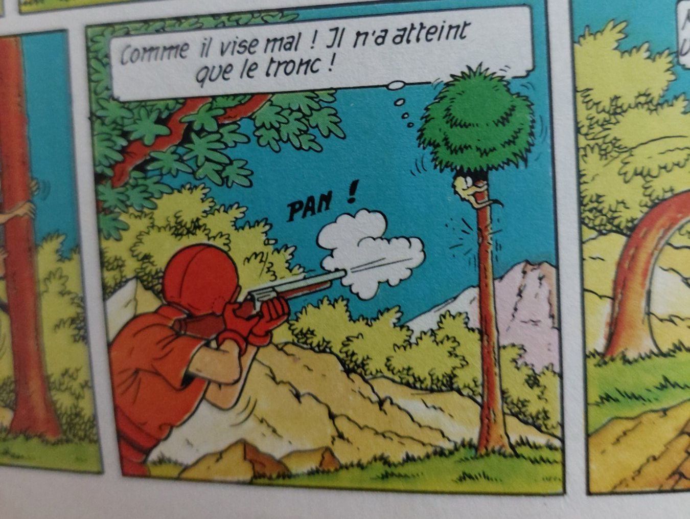 Fumetti: Bob et Bobette T.112 Les Masques Blancs EO 1972 BE – Usato da Genève venduto da Blu_BD 4