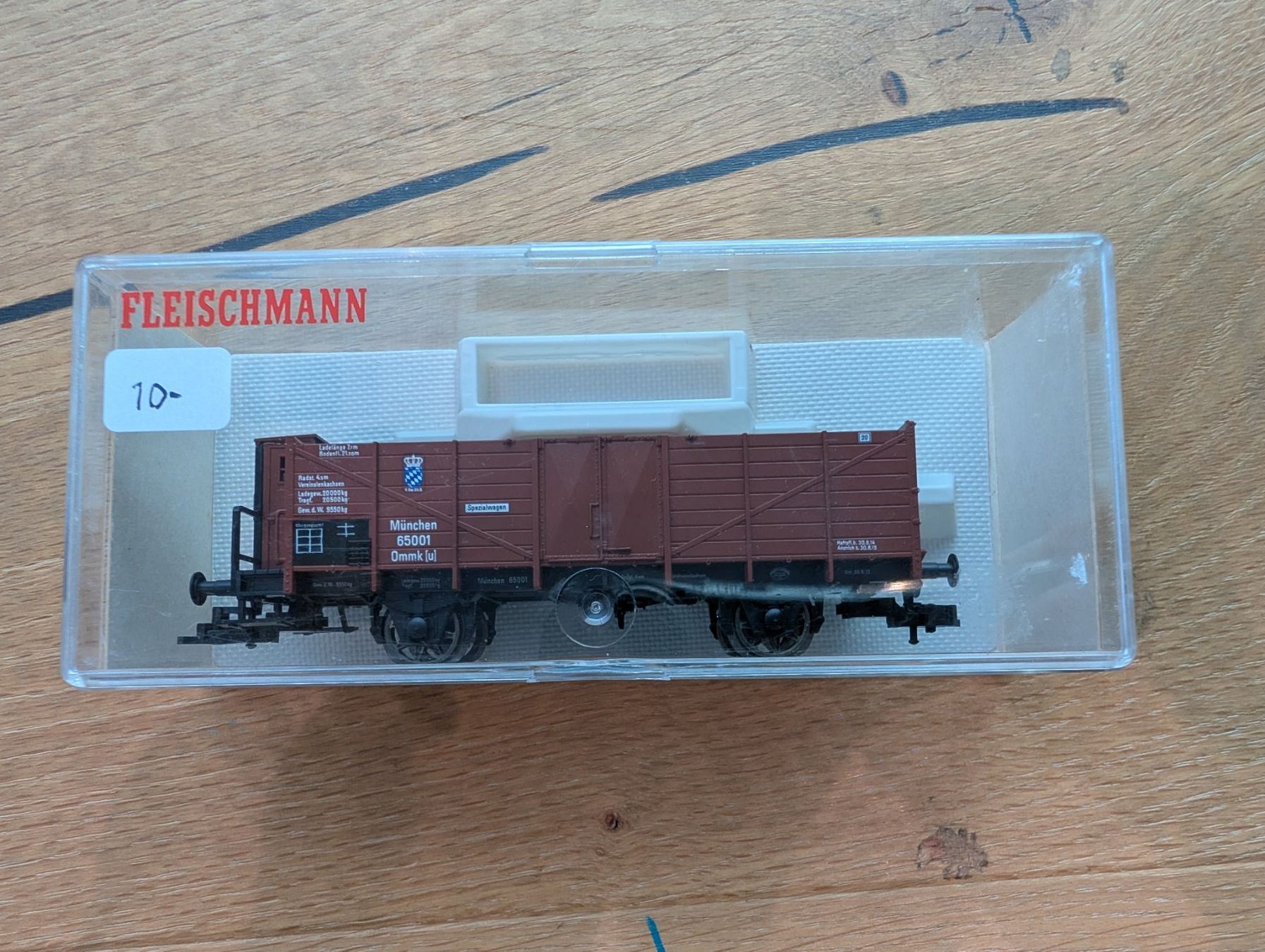 Fleischmann Modellini di ferrovie: Fleischmann 6er Set Güterwagen – Usato da Gränichen venduto da inn_5v76 1