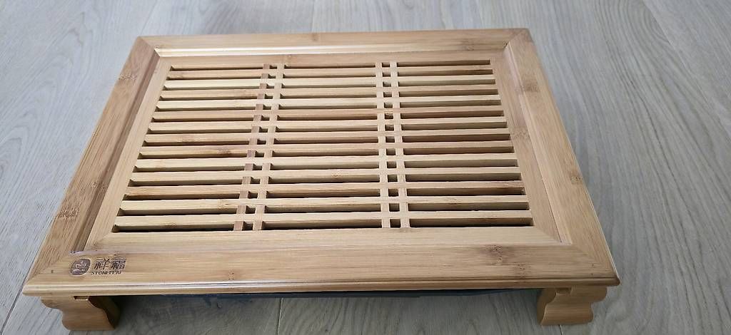 Cucine complete: Bambus Teetablett neu – Nuovo (secondo la descrizione) da Weinfelden venduto da Esox4