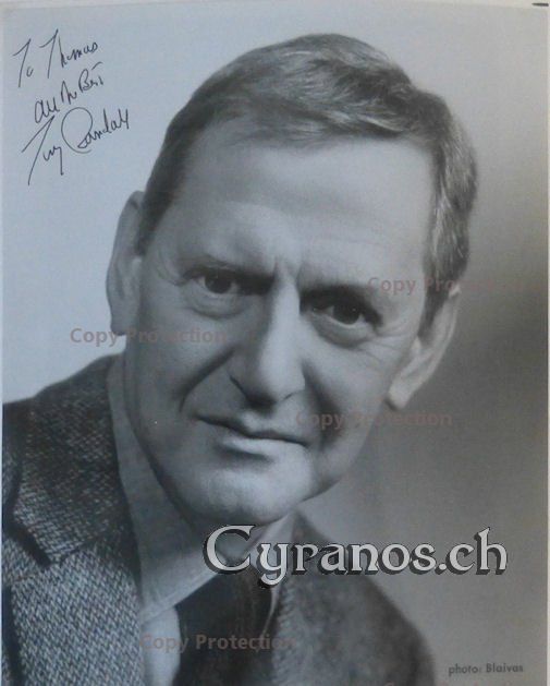 Autografi: Tony Randall (1920-2004) Schauspieler - Autogramm – Usato da Dietikon venduto da cyranos1
