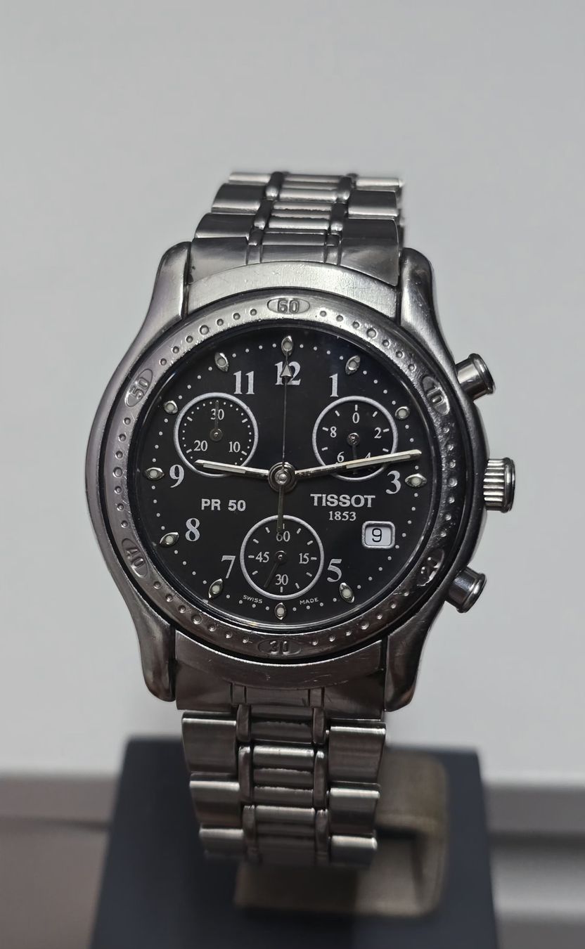 Tissot Orologi: Tissot PR50 Chronograph 38,8mm – Usato da Minusio venduto da AGSuhren