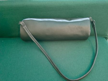 Schwarze Tasche aus Echte Leder