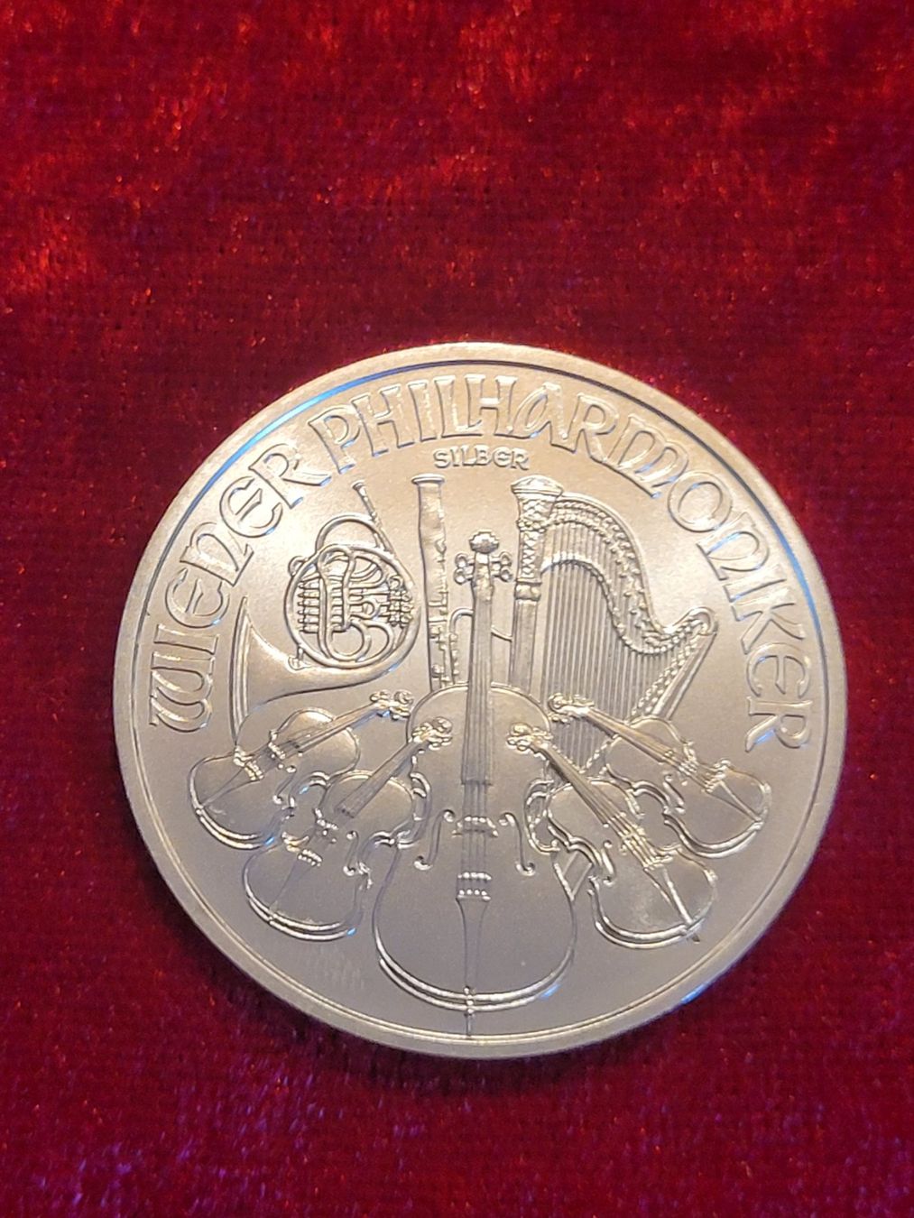 Alle Münzen: 1 oz Wiener Philharmoniker 2025 – Gebraucht aus Neuenkirch von majortom30 1
