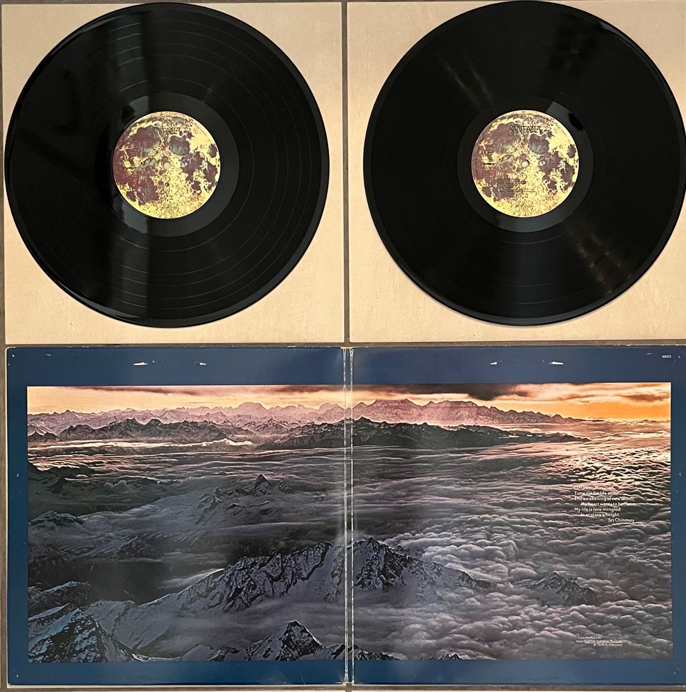 Vinyles: SANTANA - MOONFLOWER - 2 Vinyles 33 Tours – D'occasion à Bussigny par vinyl-pas-cher 2